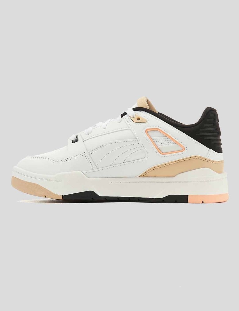Zapatillas PUMA slipstream retro puma white-puma black-light sand